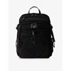 Prada Mens Black Speedrock Re-nylon And Leather Backpack