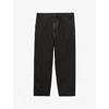 Prada Men's Pantalone Canvas Old In Black
