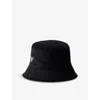 Prada Enamel Triangle-logo Corduroy Bucket Hat