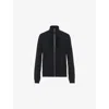 Prada High Neck Zip Front Cardigan