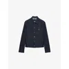 Prada Mens  Chevron Denim Blouson Jacket
