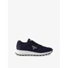 Prada Mens Blue Prax 01 Re-nylon Logo-plaque Nylon Low-top Sneakers Eur 41 / 7 Uk