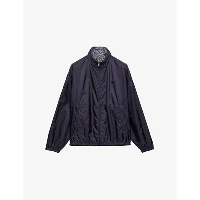 Prada Mens Blue Reversible Re-nylon Jacket