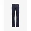 Prada Men's Dark-wash Straight Jeans In Blue