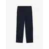 Prada Cotton Pants In Blue