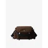Prada Mens Brown Explore Re Nylon Woven Bag