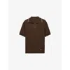 Prada Polo-neck Sweater In Brown