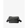 Prada Mens Green Medium Re-nylon And Saffiano-leather Shoulder Bag