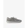 Prada Technical Fabric Sneakers In Gray