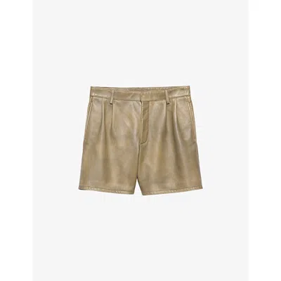 Prada Nappa Leather Bermudas