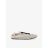 Prada Collapse Re-nylon And Suede Elasticized Sneakers