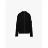 Prada Wool Cardigan In Black