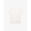 Prada Mens  Crewneck Boxy-fit Cotton-jersey T-shirt