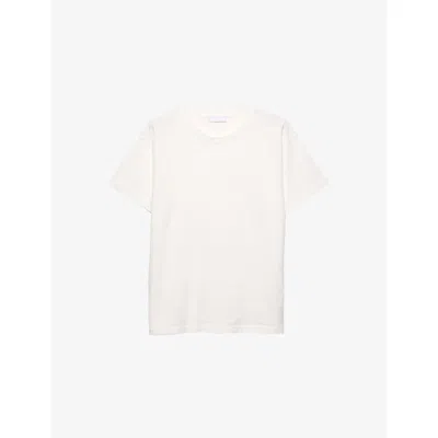 Prada Mens  Crewneck Boxy-fit Cotton-jersey T-shirt