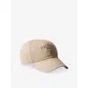 Prada Drill Baseball Cap In Neutral