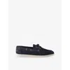 Prada Elegant Moccasins For Men - Ss26 Collection In Blue