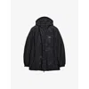 Prada Re-nylon Down Jacket In Black
