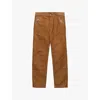 Prada Moleskin Pants In Brown