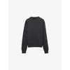 Prada Re-cashmere Crew-neck Sweater In Gray