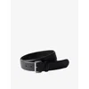 Prada Saffiano Belt In Black