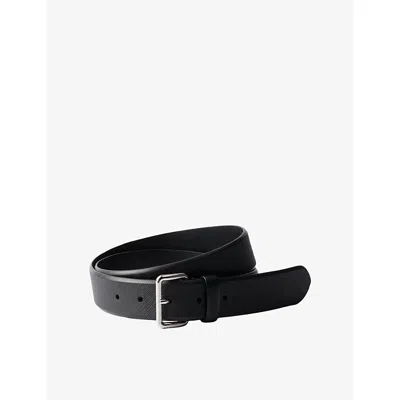 PRADA MENS PRADA SAFFIANO LEATHER BELT