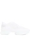 Prada Wavy Triangle Logo Low-top Sneakers