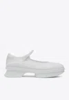 Prada Women White Mesh Ballerinas