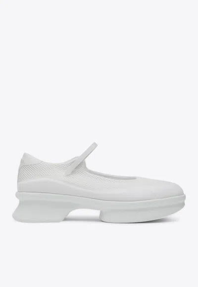 PRADA MESH BALLET FLATS