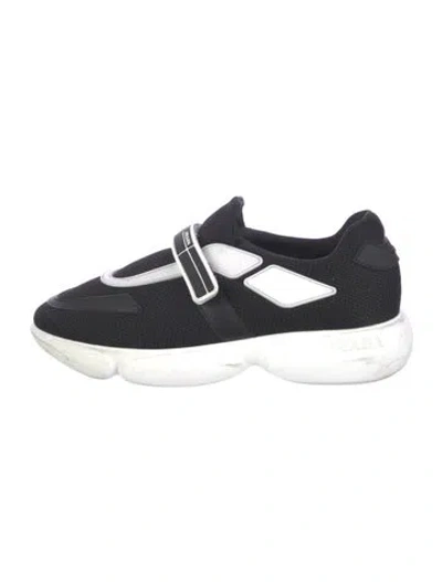 Pre-owned Prada Mesh Colorblock Pattern Athletic Sneakers In Multi