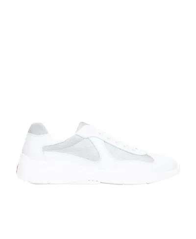 PRADA PRADA AMERICA'S CUP LACE-UP SNEAKERS