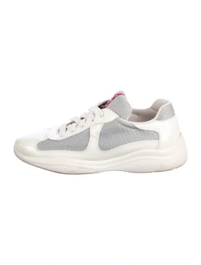 Pre-owned Prada Mesh Sneakers In Multi