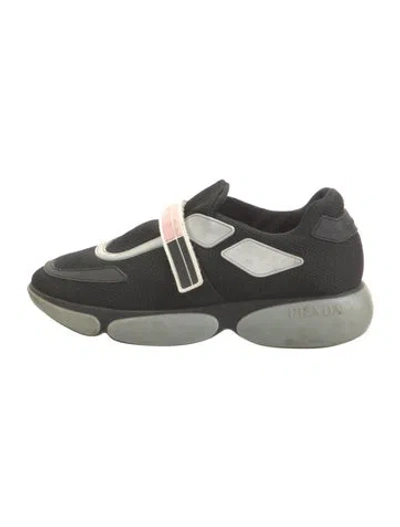 Pre-owned Prada Mesh Sneakers In Multi