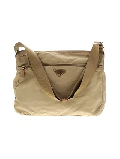 Pre-owned Prada Messenger In Brown