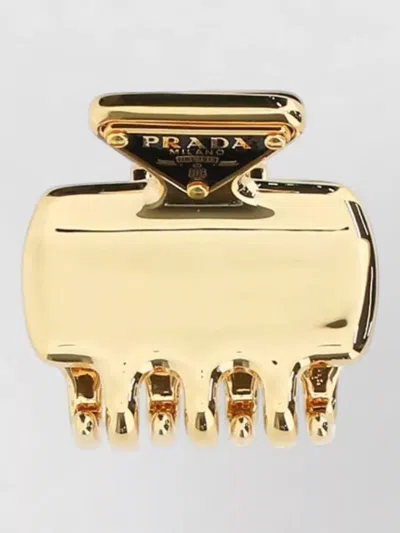 PRADA METAL HAIR CLIP CLAW DESIGN FINISH