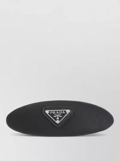 Prada Metal Hair Piece Featuring Hardware Detail In Black