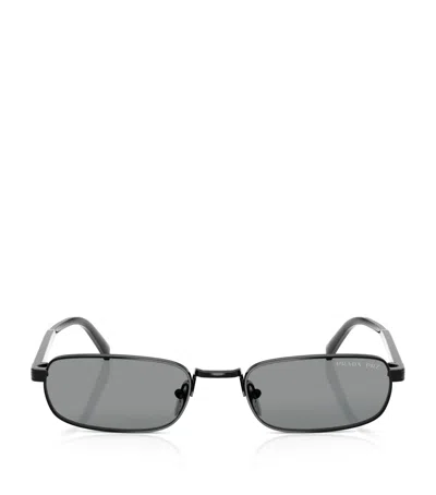 Prada Metal Pr B54s Sunglasses In Gray