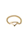 Prada Metal Ring In Golden