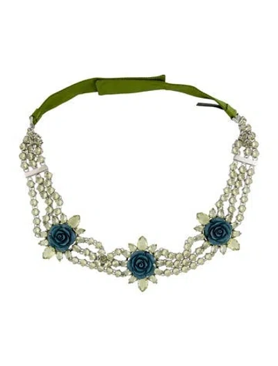 Pre-owned Prada Metal Waist Belt In Multi