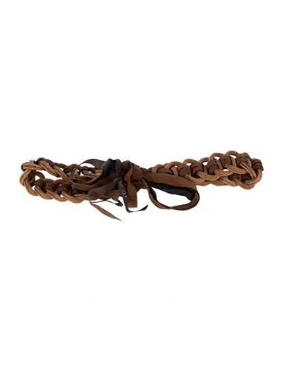 Pre-owned Prada Metal Waist Belt In Multi