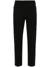 Prada Tailored Anthracite Trousers With Classic Waistband In Black