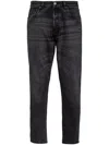 PRADA MID-RISE STRAIGHT-LEG JEANS