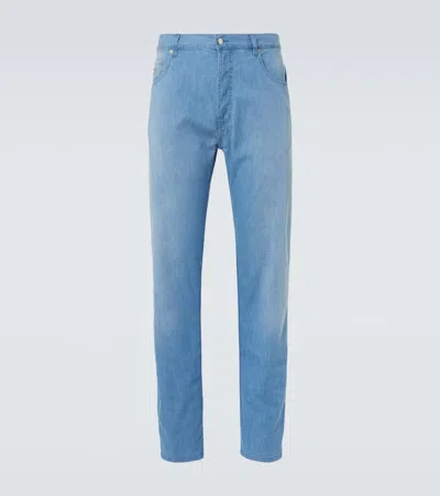 PRADA MID-RISE STRAIGHT JEANS