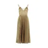 Prada Pleated Midi Dress