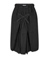Prada Midi Skirt In Black