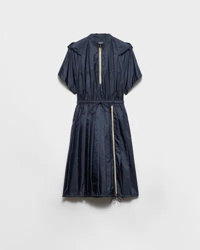 PRADA LIGHT RE-NYLON MIDI-DRESS