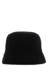 Prada Women's Midnight Cashmere Bucket Hat