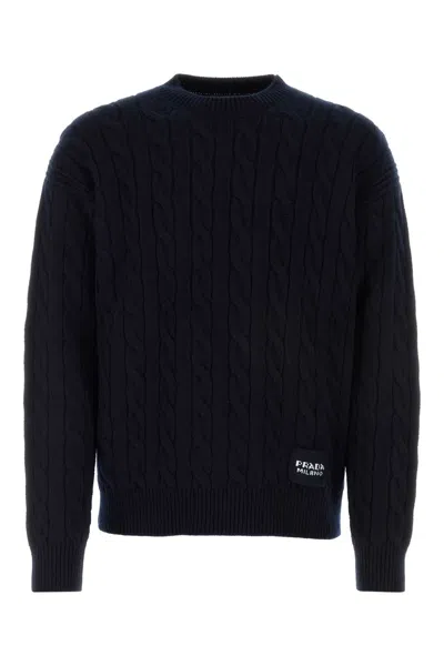 Prada Midnight Blue Cashmere Sweater