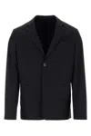 Prada Midnight Blue Cotton Blazer In Blue