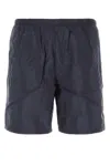 Prada Midnight Blue Nylon Swimming Shorts In Blue