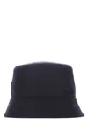 Prada Logo Bucket Hat In Black